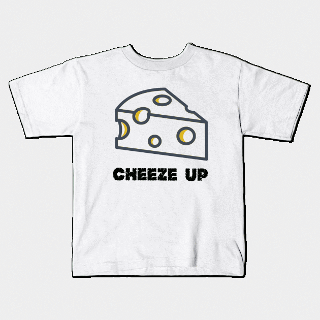 Cheeze up Kids T-Shirt by Dorran